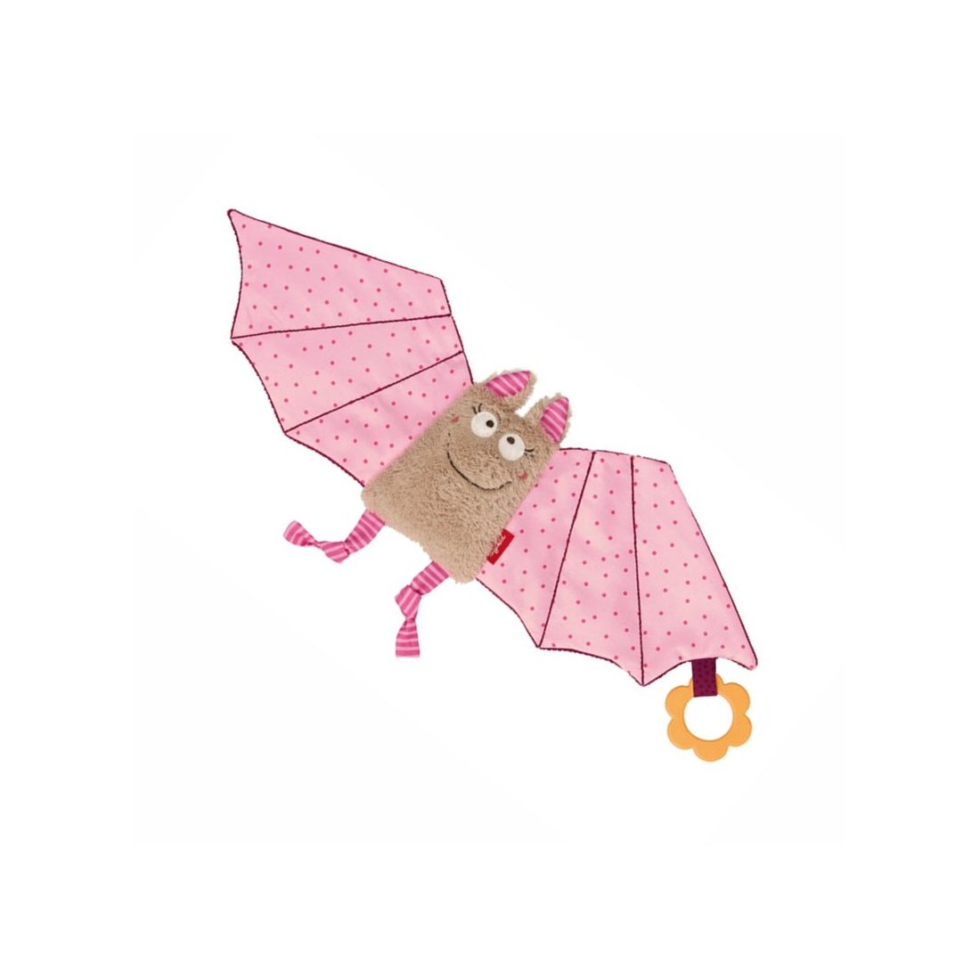 sigikid für Babys Fledermaus rosa, Schmusetuch sigikid für Babys Fledermaus rosa, Schmusetuch
