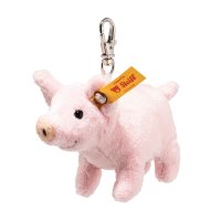 Steiff Schlüsselanhänger Schweinchen rosa | Kuscheltier.Boutique