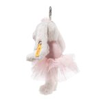 Steiff Friends Anhänger Balletthase Hoppie grau / rosa | Kuscheltier.Boutique