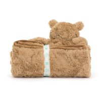 Jellycat TeddyBär Bartholomew Bear Rückseite Kuscheldecke | Kuscheltier.Boutique