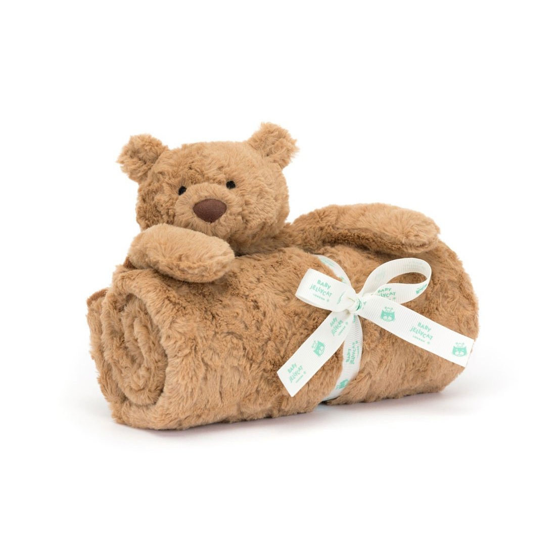 Jellycat TeddyBär Bartholomew Bear Vorderseite Kuscheldecke | Kuscheltier.Boutique