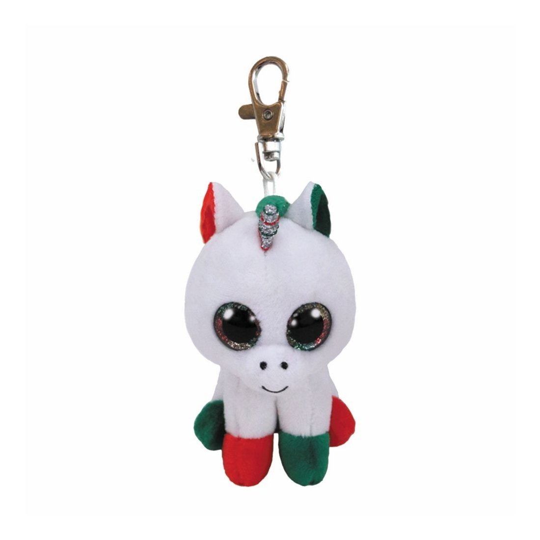 Ty Beanie Boos Schlüsselanhänger Einhorn Candy Cane | Kuscheltier.Boutique