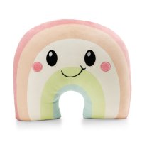 NICI Kissen Regenbogen Nibsi bunte Vorderseite | Kuscheltier.Boutique