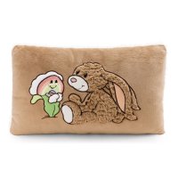 NICI Kissen Hase Lopino Vorderseite mit Applikation | Kuscheltier.Boutique