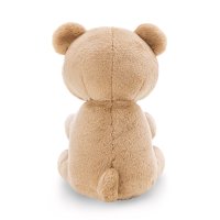 Nici Teddybär mit grünem Geschenk Rückseite | Kuscheltier.Boutique