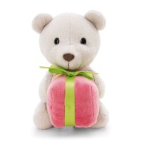 Nici Teddybär mit rosa Geschenk Vorderseite | Kuscheltier.Boutique
