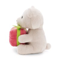 Nici Teddybär mit rosa Geschenk rechte Seite | Kuscheltier.Boutique