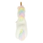 Hermann TEDDY Einhorn Zoey weiß / bunt Rückseite | Kuscheltier.Boutique