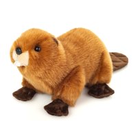 Hermann TEDDY Biber Vorderseite | Kuscheltier.Boutique