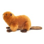 Hermann TEDDY Biber sitzend | Kuscheltier.Boutique