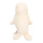 Hermann TEDDY Robbe weiß Rückseite | Kuscheltier.Boutique