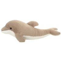 Hermann TEDDY Delfin grau / weiß | Kuscheltier.Boutique