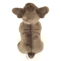 Hermann TEDDY Collection: Französische Bulldogge grau Rückseite| Kuscheltier.Boutique