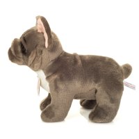 Hermann TEDDY Collection: Französische Bulldogge grau stehend | Kuscheltier.Boutique