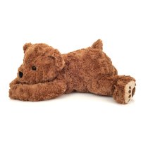 Hermann TEDDY Bär braun liegend | Kuscheltier.Boutique