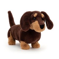 Jellycat Dackel Otto Sausage Dog Vorderseite | Kuscheltier.Boutique