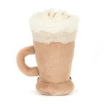 Jellycat Amuseables Latte Rückseite Kaffeeglas | Kuscheltier.Boutique