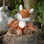 Wrendale Designs Fuchs Autumn Fox im Wald | Kuscheltier.Boutique