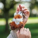 Wrendale Designs Anhänger Fuchs Autumn Fox im Wald | Kuscheltier.Boutique