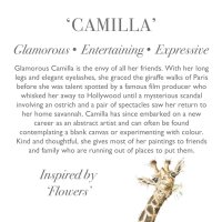 Wrendale Designs Giraffe Camilla Charaktertext | Kuscheltier.Boutique