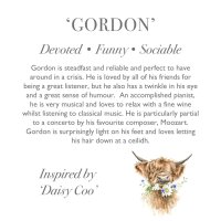 Wrendale Designs Gordon: Devoted Funny Sociable | Kuscheltier.Boutique