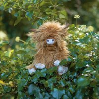 Wrendale Designs Kuh Gordon Highland Cow Im Wald | Kuscheltier.Boutique