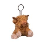 Wrendale Designs Anhänger Kuh Gordon Highland Cow | Kuscheltier.Boutique
