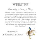 Wrendale Designs Webster Charming - Funny - Ditzy 