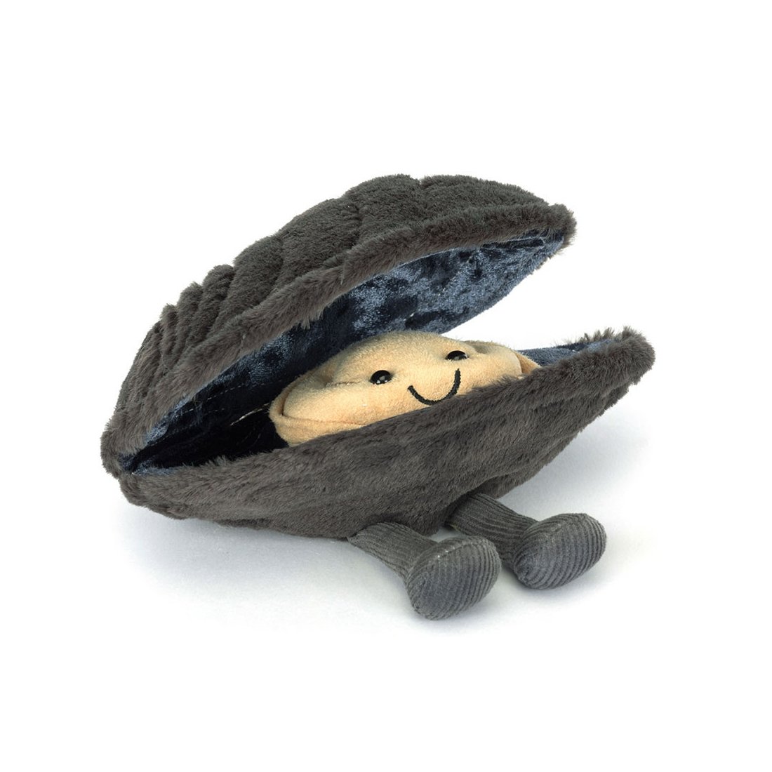 Jellycat Amuseables Michel Mussel, Vorderseite Muschel 