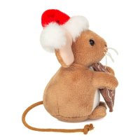 Hermann TEDDY Weihnachtsmaus mit Keks 