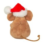 Hermann TEDDY Weihnachtsmaus mit Kranz, Rückseite 