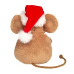 Hermann TEDDY Weihnachtsmaus mit Lebkuchenmann, Rückseite 