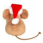 Hermann TEDDY Weihnachtsmaus mit Geschenk, Rückseite 