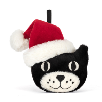 Jellycat Christmas Jack Decoration Vorderseite Weihnachtsanhänger | Kuscheltier.Boutique