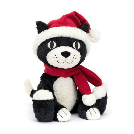 Jellycat Christmas Jack, Vorderseite Weihnachtskatze 
