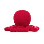 Jellycat Oktopus Krake Cranberry 47cm Rückseite | Kuscheltier.Boutique