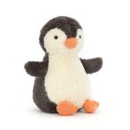 Jellycat Pinguin Peanut Penguin 24cm groß, Vorderseite 