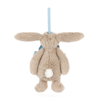 Jellycat Hase Bashful Beige Bunny Decoration Rückseite | Kuscheltier.Boutique