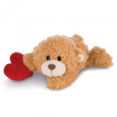 NICI Teddybären: Bär mit Herz hellbraun, 30cm NICI Teddybären: Bär mit Herz hellbraun, 30cm