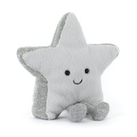Jellycat Amuseables Silver Star Vorderseite | Kuscheltier.Boutique