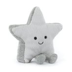 Jellycat Amuseables Silver Star Vorderseite | Kuscheltier.Boutique