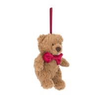 Jellycat Teddy Bär Bartholomew Bear Decoration Vorderseite | Kuscheltier.Boutique