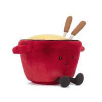 Jellycat Käsefondue Amuseables Cheese Fondue | Kuscheltier.Boutique