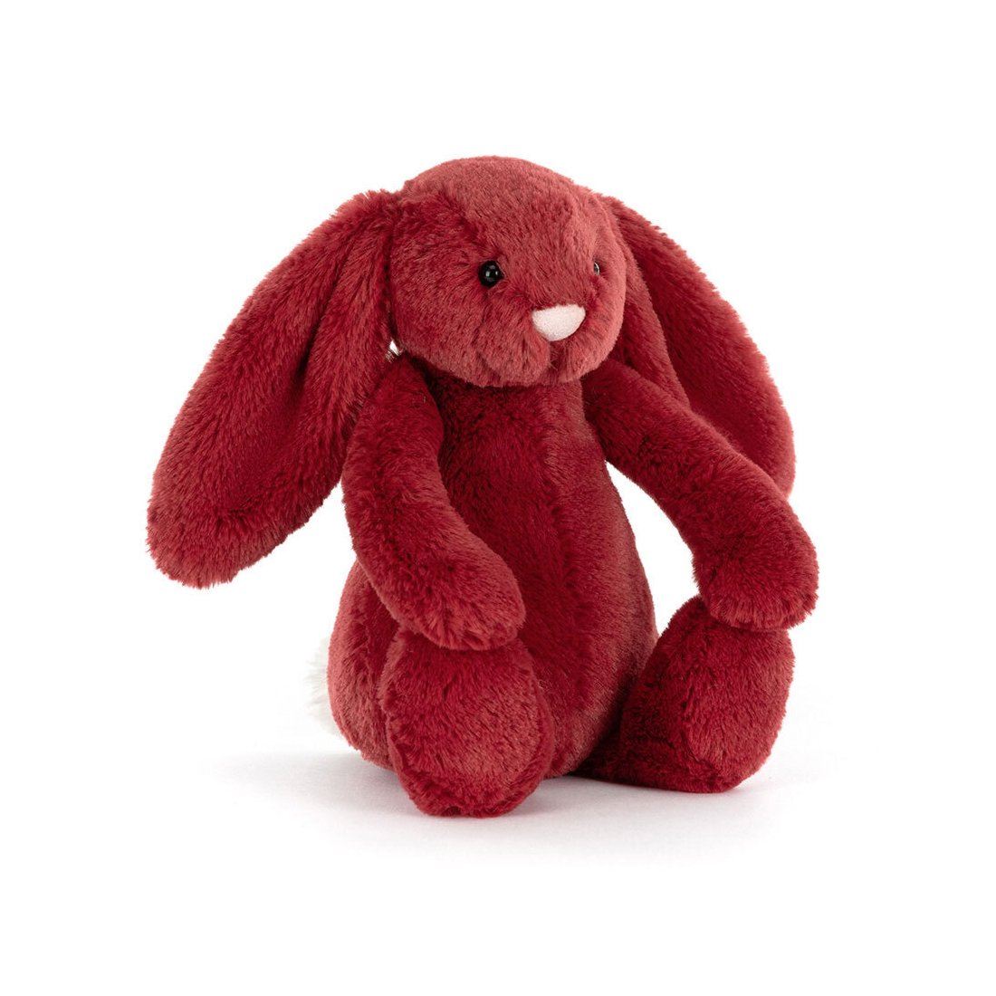 Jellycat Hase Bashful Redcurrant Bunny dunkelrot | Kuscheltier.Boutique
