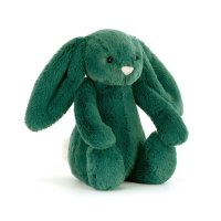 Jellycat Hase Bashful Teal Bunny tannengrün | Kuscheltier.Boutique