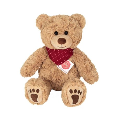 Hermann TEDDY Teddy Bär Curtis mit Halstuch, Vorderseite 