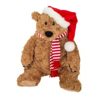 Hermann TEDDY Weihnachtsbär Howard Vorderseite | Kuscheltier.Boutique