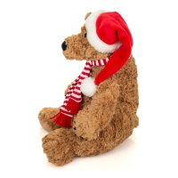 Hermann TEDDY Weihnachtsbär Howard sitzend | Kuscheltier.Boutique