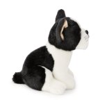 NICI Lifelike Hund Boston Terrier linke Seite | Kuscheltier.Boutique