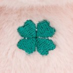 NICI Schutzengel Schwein 12cm groß Detail Kleeblatt 